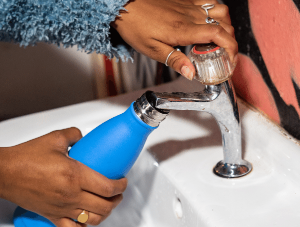 Water bottle refill